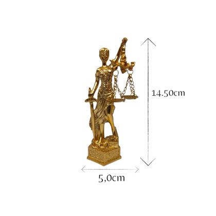 Imagem de Dama da justiça de resina 14cm