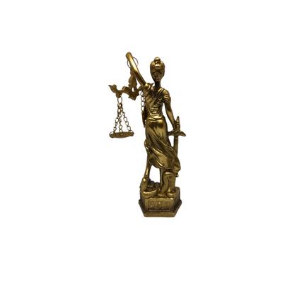 Imagem de Dama da justiça de resina  14cm 