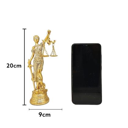 Imagem de Dama da justiça de resina 20 cm