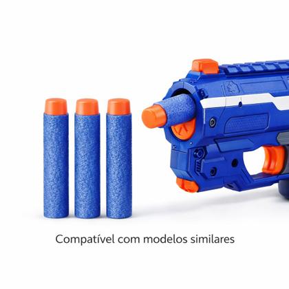 Imagem de Dardos De Eva Compatíveis Com Nerf Sem Ventosa 20 Unidades Refil De Espuma Macia Para Brinquedo Seguro E Reposição