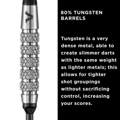 Imagem de Dardos Soft Tip Viper Bully 80% tungstênio 18 g com estojo