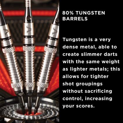 Imagem de Dardos Soft Tip Viper Grim Reaper 80% tungstênio 18 g com estojo