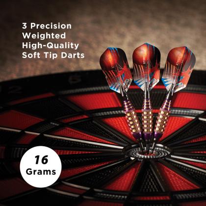 Imagem de Dardos Viper Atomic Bee Soft Tip Purple 16g com acessórios