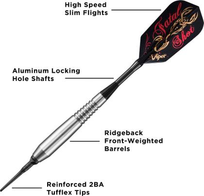 Imagem de Dardos Viper Underground Soft Tip Fatal Shot 18g