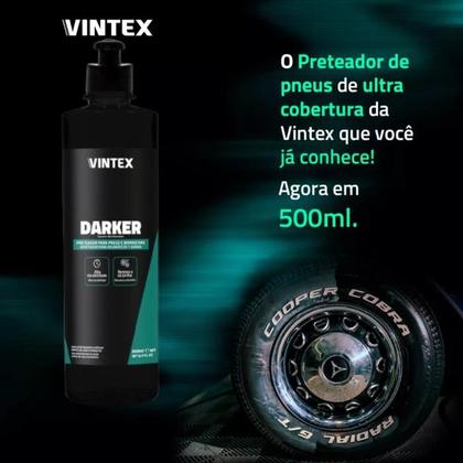 Imagem de Darker pretinho revitalizador pneus e borrachas 500ml vonixx