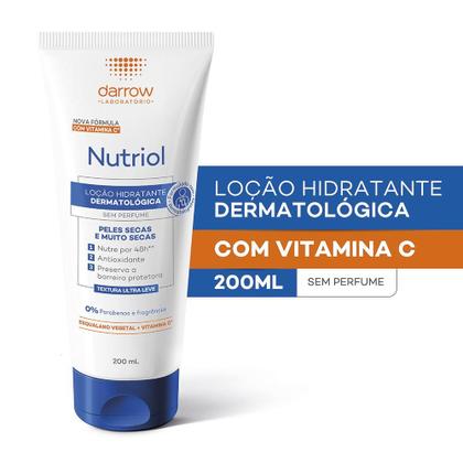 Imagem de Darrow Nutriol Loção Hidratante Corporal Sem Perfume 200ml