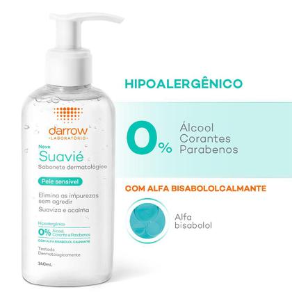 Imagem de Darrow Suavié Sabonete Líquido Facial para Pele Sensível 140ml