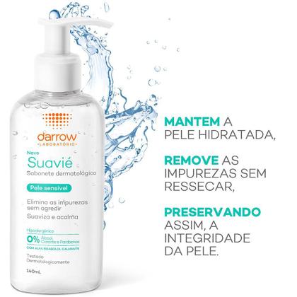 Imagem de Darrow Suavié Sabonete Líquido Facial para Pele Sensível 140ml