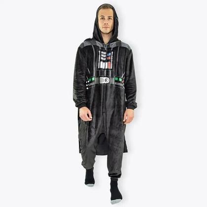 Imagem de Darth Vader Kigurumi Pijama Roupa Macacão Oficial Star Wars M