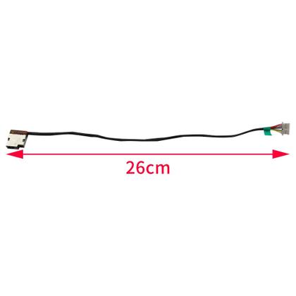 Imagem de DC Jack para Notebook compatível com Hp 14-BW Com Cabo