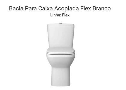 Imagem de Deca Kit Vaso Flex C/cx Acopl Branco Kp.380.17