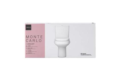 Imagem de Deca Kit Vaso Monte Carlo C/cx Acoplada  Branco anco