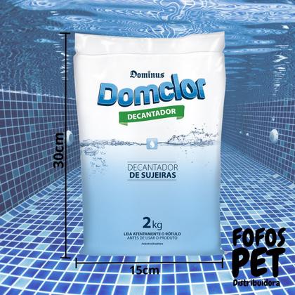 Imagem de Decantador de Sujeiras Domclor  Água Cristalina e Limpa na Sua Piscina