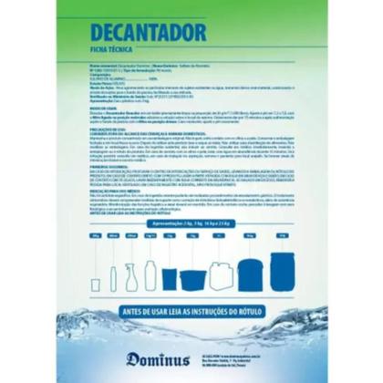 Imagem de Decantador De Sujeiras P/Limpeza De Piscina 4kg Domclor  