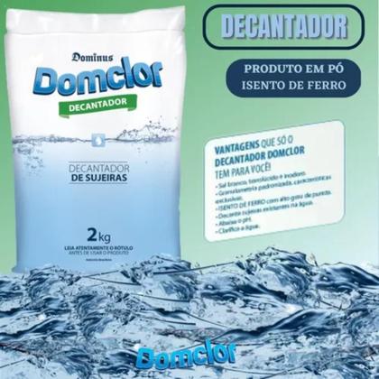 Imagem de Decantador De Sujeiras P/Limpeza De Piscina 4kg Domclor  