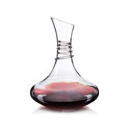 Imagem de Decanter Aerador De Vinho Em Vidro 1,5L Design Em Espiral