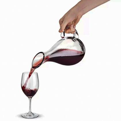 Imagem de Decanter De Vinho Com Alça Mimo Style 1000ml