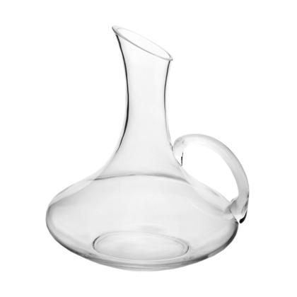 Imagem de Decanter para Vinho de Vidro com Alça Wolff Transparente 1,5L
