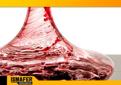 Imagem de Decanter Vinho Vidro Lapidado Moderno 1,5 Litros