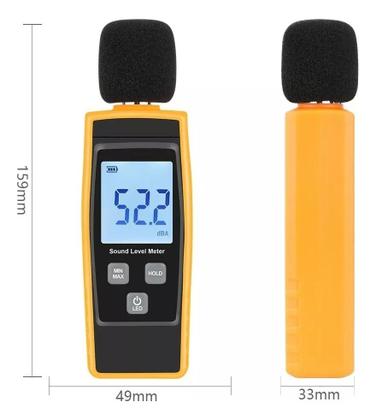 Imagem de Decibelímetro Digital Medidor De Barulho 30 A 130 Decibéis