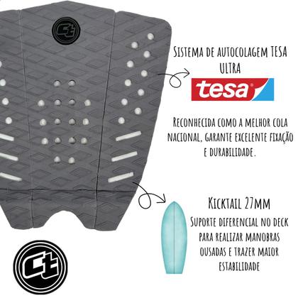 Imagem de Deck Antiderrapante CT Chiclete Trunk Surfe Traction Prancha