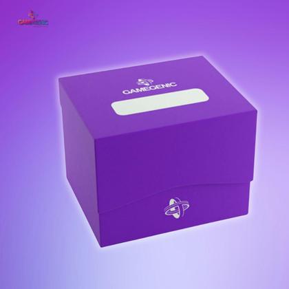 Imagem de Deck box de cartas roxo 100+ xl - gmg123