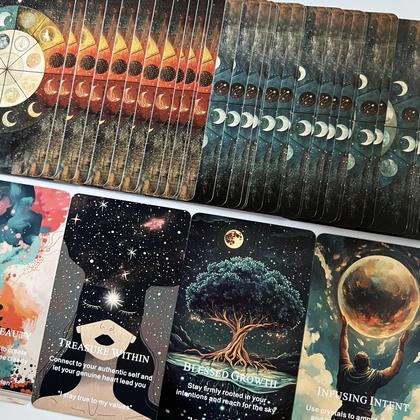 Imagem de Deck Oracle Qymagicz Mystic Manifesting com 40 cartas