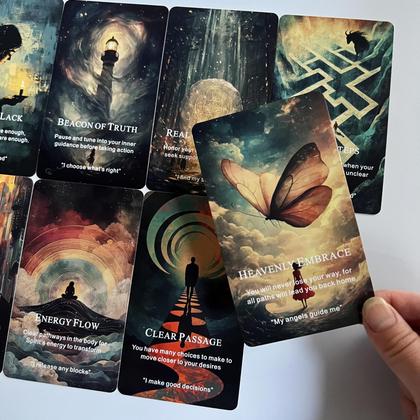 Imagem de Deck Oracle Qymagicz Mystic Manifesting com 40 cartas