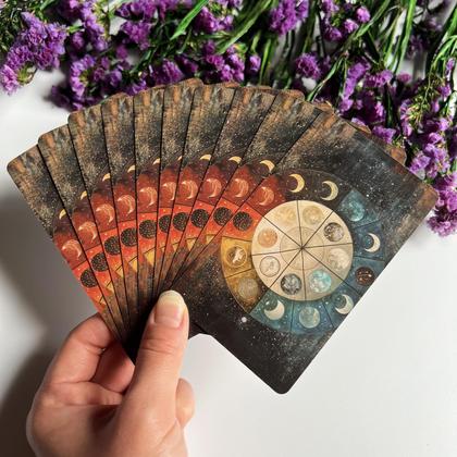 Imagem de Deck Oracle Qymagicz Mystic Manifesting com 40 cartas