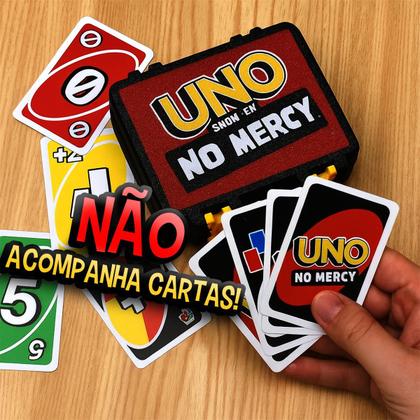 Imagem de Deckbox Caixinha Orcanizadora Para Cartas Uno No Mercy Jogos