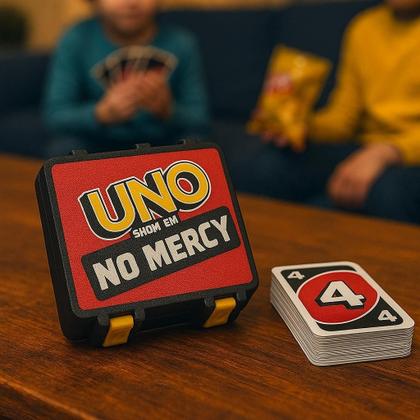 Imagem de Deckbox Caixinha Orcanizadora Para Cartas Uno No Mercy Jogos