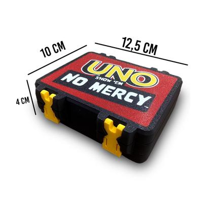 Imagem de Deckbox Caixinha Orcanizadora Para Cartas Uno No Mercy Jogos