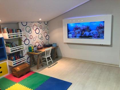 Imagem de Decoração de Casa Aquario de Parede tipo Tv