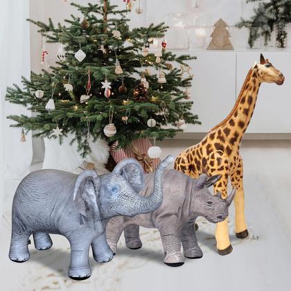 Imagem de Decoração de festa Toy Jet Creations Safari Animal, pacote com 3