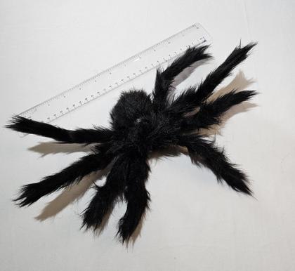 Imagem de Decoração De Halloween Aranha Gigante Falsa Festa Bruxa 30cm