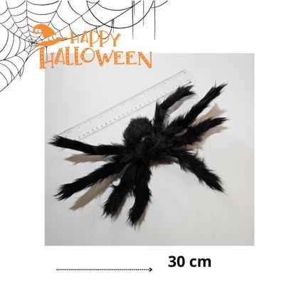 Imagem de Decoração De Halloween Aranha Gigante Falsa Festa Bruxa 30cm