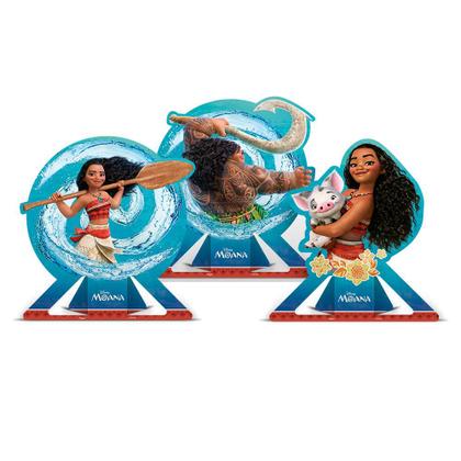 Imagem de Decoração Display De mesa Moana 6 uni festa completa