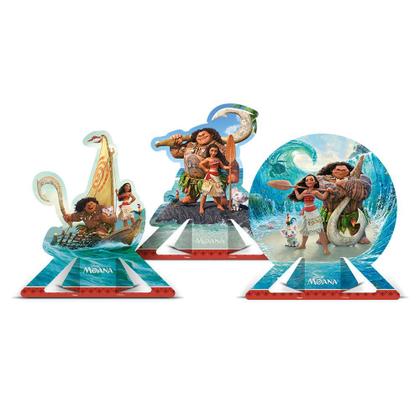 Imagem de Decoração Display De mesa Moana 6 uni festa completa