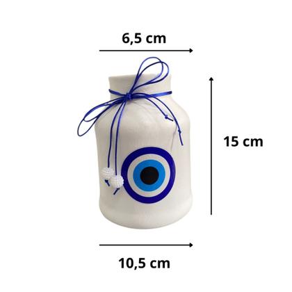 Imagem de Decoração Enfeite De Mesa Vaso Olho Turco - Amuleto Afasta Energia Negativa