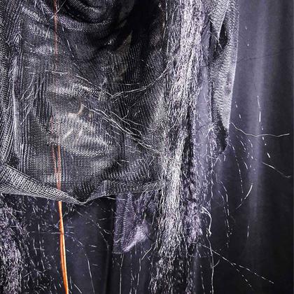 Imagem de Decoração Espelho Caveira Sombria Halloween com Movimento