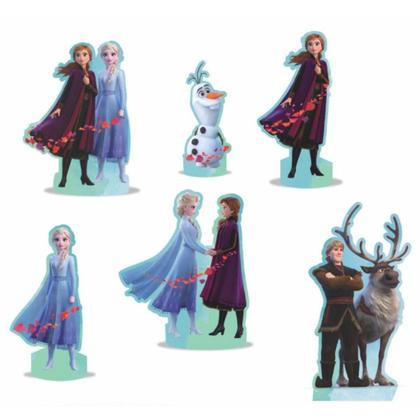 Imagem de Decoração Festa Aniversário Infantil Frozen 2 Com 39 Enfeites