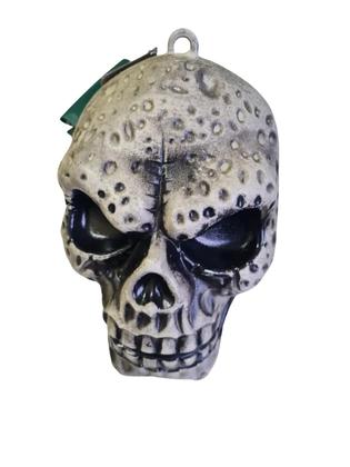 Imagem de Decoração Festa Halloween Enfeite Mesa Crânio Tamanho Real