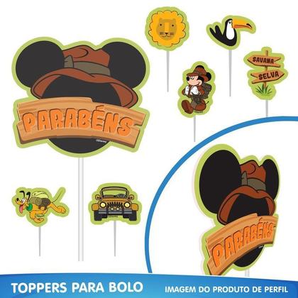 Imagem de Decoração Festa Infantil Mickey Safari Kit Exclusivo