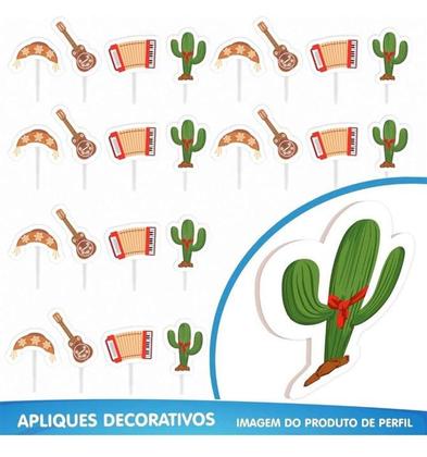 Imagem de Decoração Festa Junina Cangaço Festa Aniversario Fácil 39 Peças