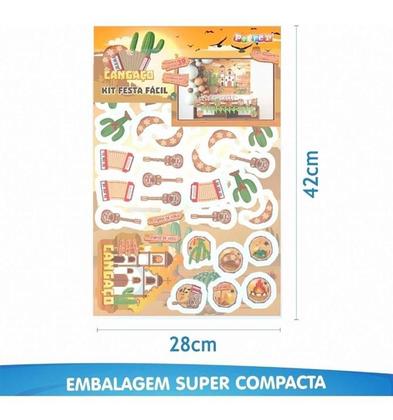 Imagem de Decoração Festa Junina Cangaço Festa Aniversario Fácil 39 Peças