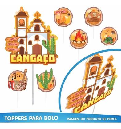 Imagem de Decoração Festa Junina Cangaço Festa Aniversario Fácil 39 Peças