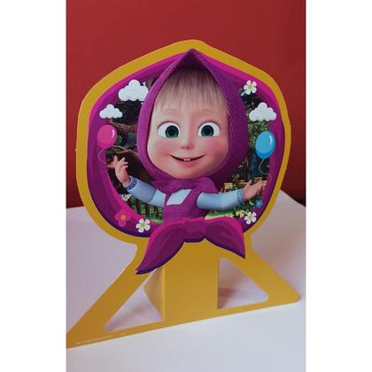 Imagem de Decoração Masha e o Urso Display de mesa  - 6 Unidades