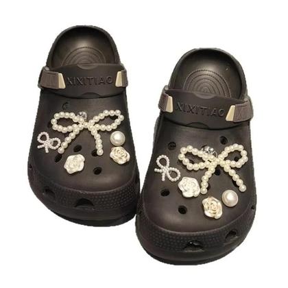 Imagem de Decorações Brilhantes Destacáveis Para Sapatos, Kits De Artesanato DIY Para Sapatos De Praia E