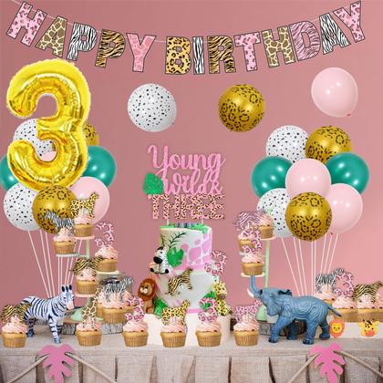 Imagem de Decorações de aniversário kreat4joy Young Wild e Three Girl
