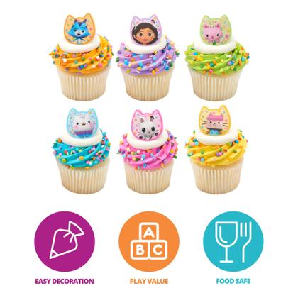 Imagem de Decorações de cupcake DeCopac DreamWorks Gabby's Dollhouse